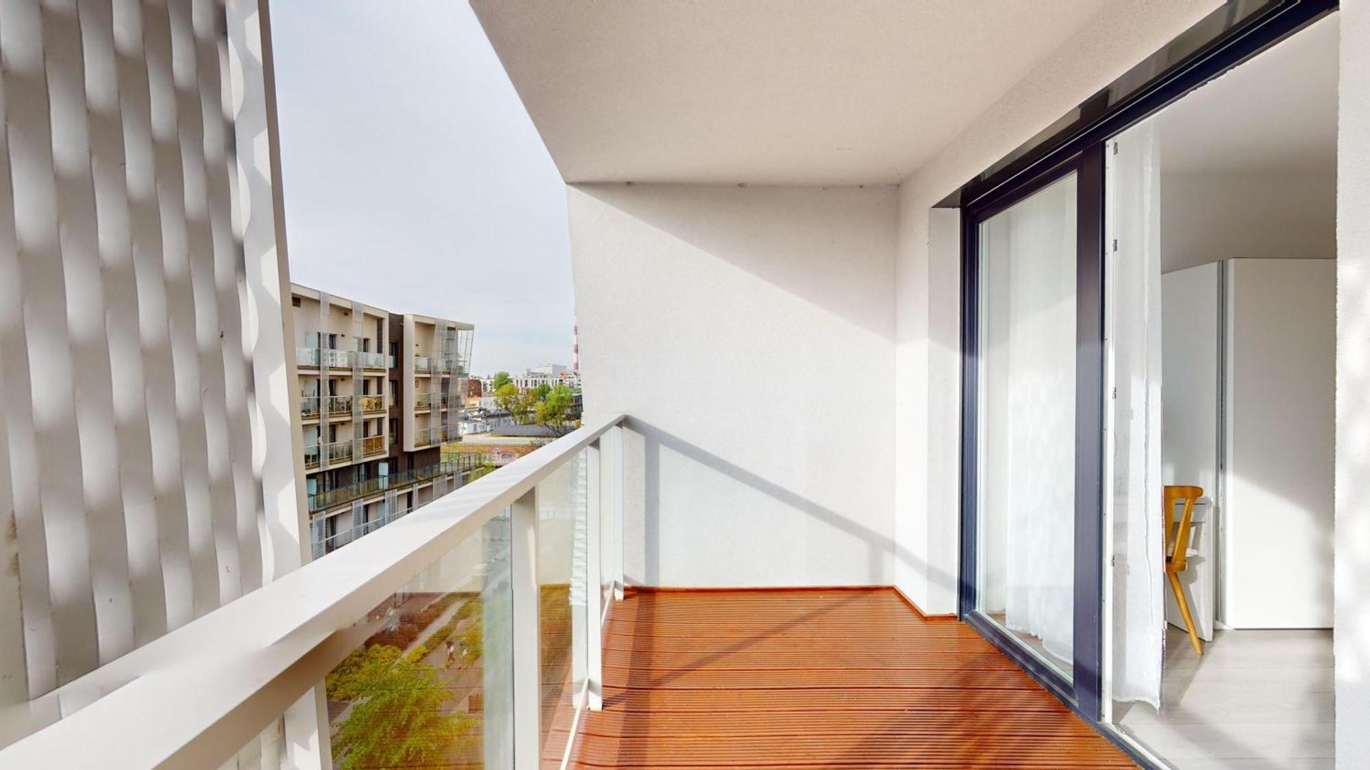 Family House By The River Odra -panoramic Terrace - 3room With 2 Separate Bedrooms And 2 Balconies By Wroapart-pl- Perfect For Family & Business Apartment Wroclaw